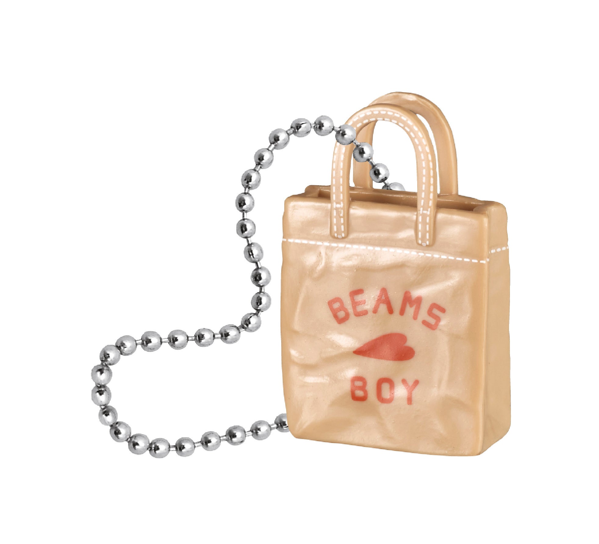 〈BEAMS BOY〉ロゴバッグのミニチュア