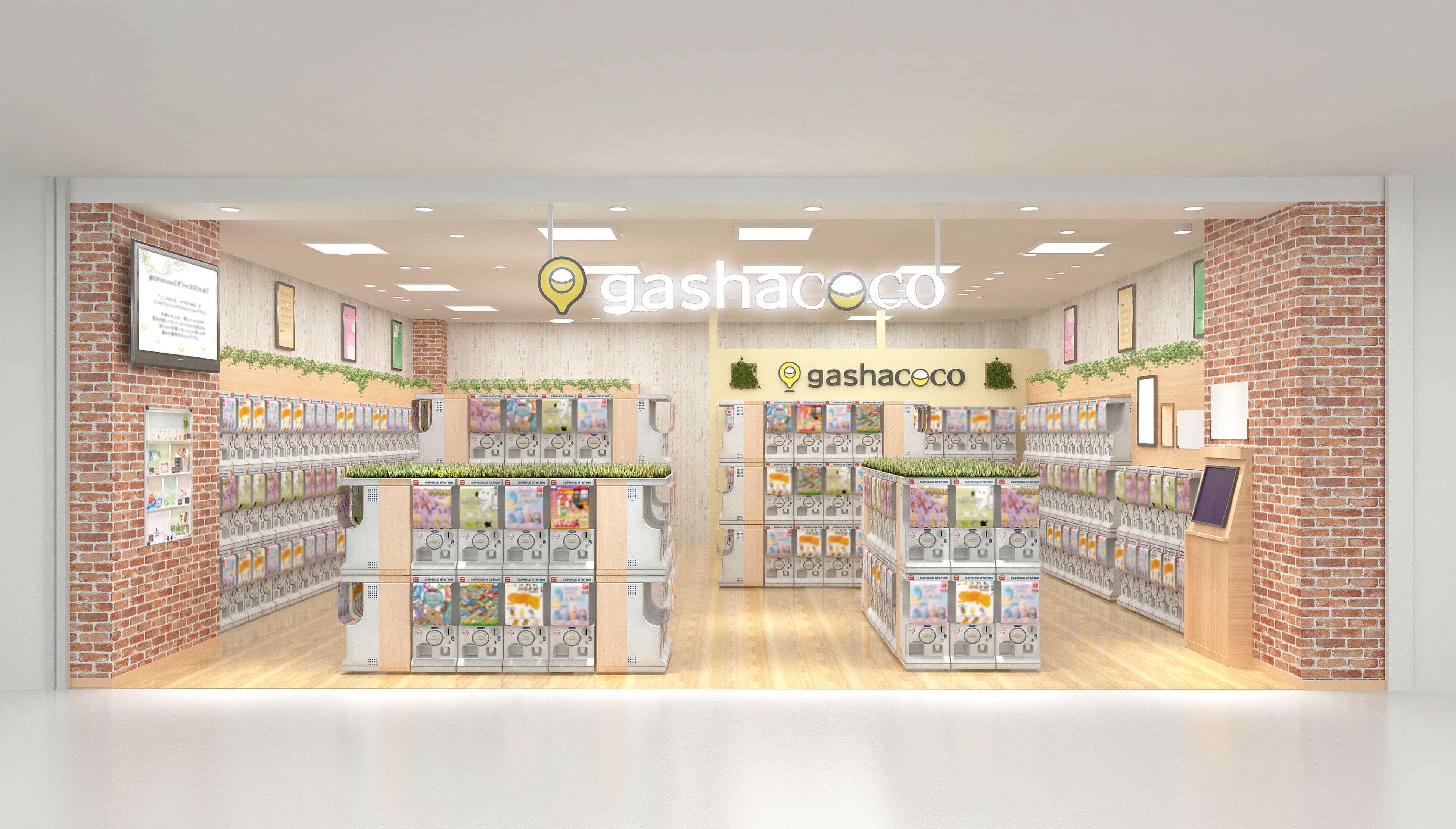 gashacocoの店舗イメージ。アクアウォーク大垣店の実際の写真ではありません