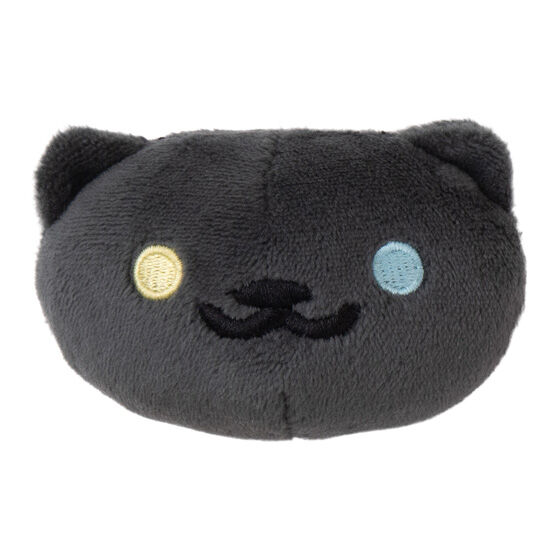 おっどさん：黒い顔に、黄色と水色の左右異なる目が付いています。