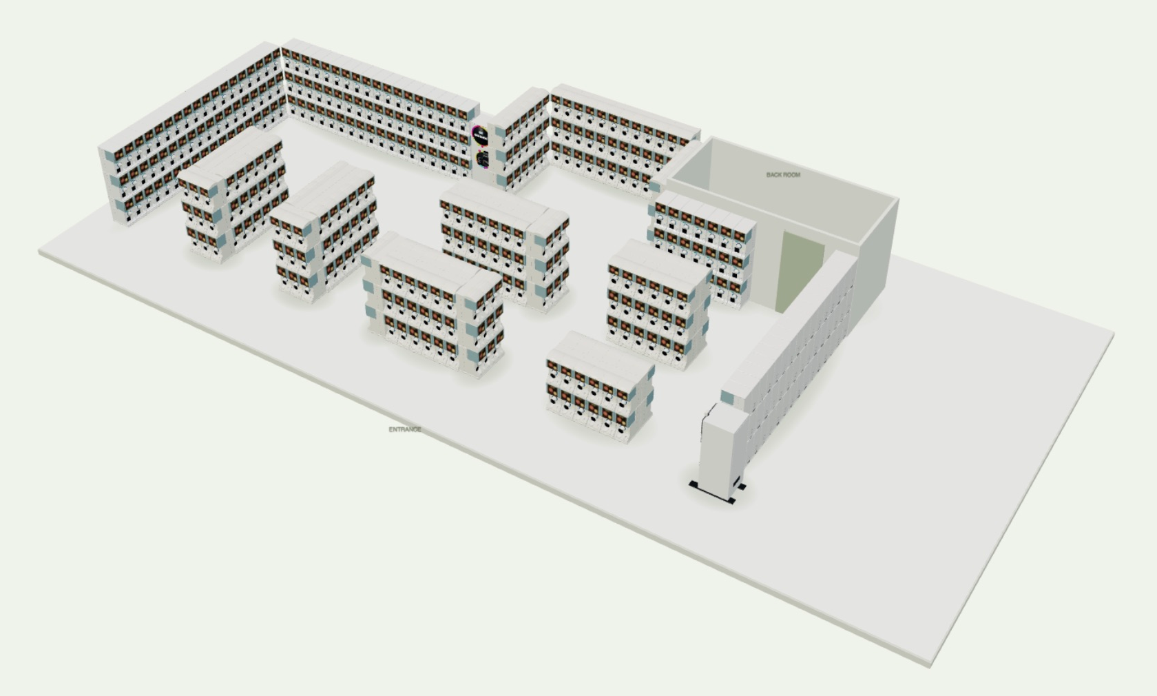 回転・拡大できる3Dマップの正式機能イメージ。実店舗の現時点の在庫や当メディアによる実操作画面ではありません