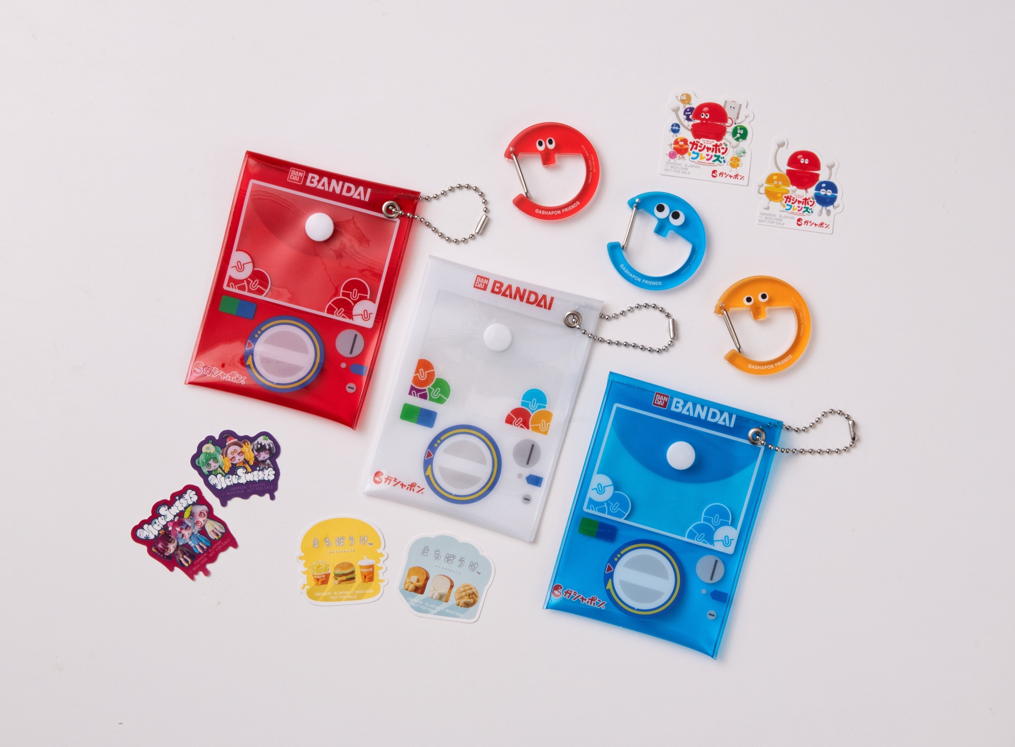 アソートコレクション全9種の正式景品イメージ。市販の全種セット商品として紹介していません